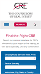 Mobile Screenshot of cre.org